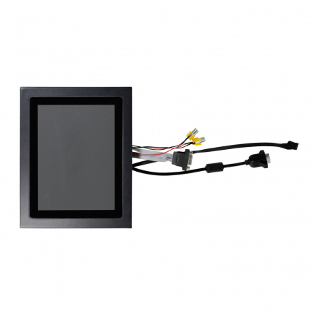 Проекционно-емкостный монитор с проводами