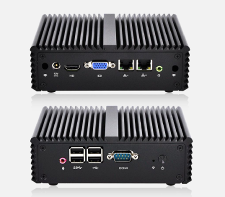 Промышленный мини-компьютер Qotom Mini PC Q107S S08