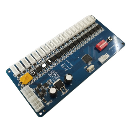 Контроллер управления RS 485 электромеханическими замками, диодами, инфракрасными датчиками, весами VIOLANTA  SLAVE 18 RS 485