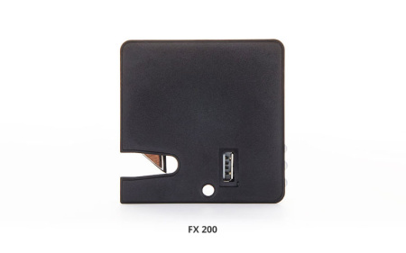 Электронный замок для раздевалок - Боковой замок (проводное питание) FX200