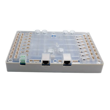 Контроллер управления LAN /RS 485 электромеханическими замками, диодами, инфракрасными датчиками, весами VIOLANTA  SLAVE 16 BU LAN