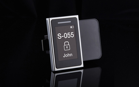 Электронный замок для раздевалок - беспроводной онлайн-замок с электронным дисплеем SL300EWR