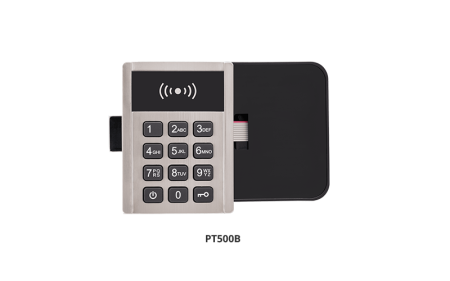 Электронный замок для раздевалок - беспроводной онлайн-замок Металлическая стандартная кнопочная панель Rubber Keypad PT500B