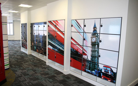 Электронный замок для раздевалок - беспроводной онлайн-замок RFID с кнопкой Push Button ZP200R