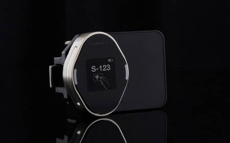 Электронный замок для раздевалок - беспроводной онлайн-замок с электронным дисплеем SL600EW