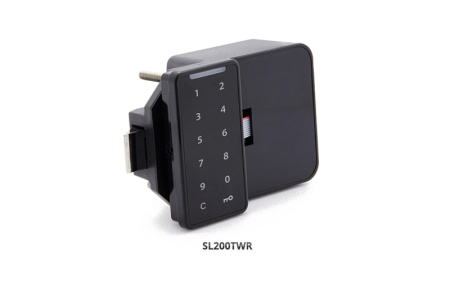 Электронный замок для раздевалок - беспроводной онлайн-замок с сенсорной панелью SL200TWR
