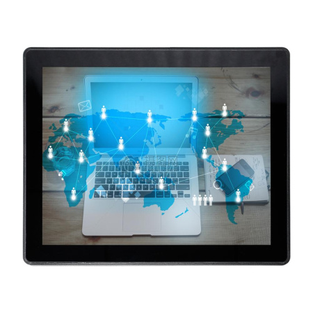 Монитор 17" с сенсорным экраном, яркость 250