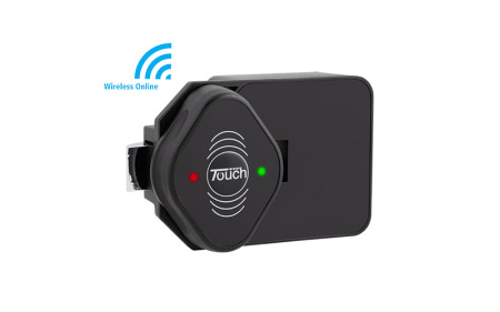 Электронный замок для раздевалок - беспроводной онлайн-замок с кнопкой Ultra Push Button ZP200WR