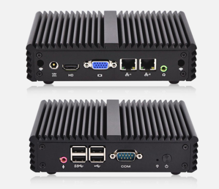 Промышленный мини-компьютер Qotom Mini PC Q107S S07