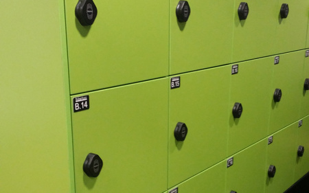 Электронный замок для раздевалок - беспроводной онлайн-замок RFID с кнопкой Push Button ZP200R