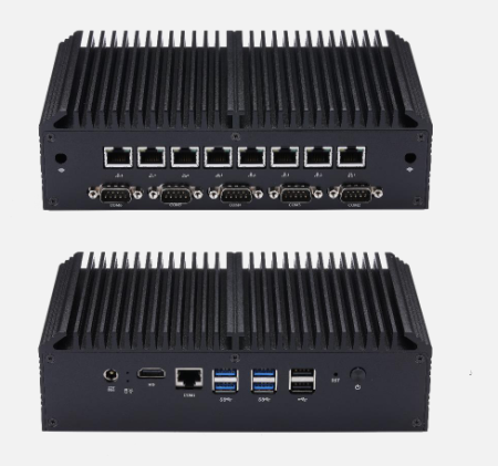 Промышленный мини-компьютер Qotom Mini PC Q818GEX S10 Промышленный мини-компьютер Qotom Mini PC Q818GEX S10