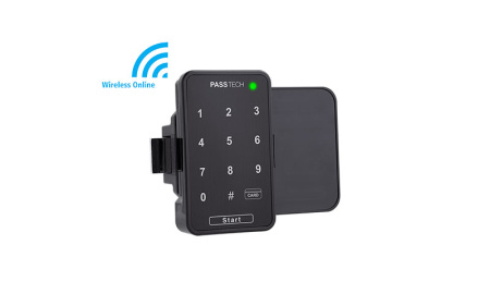 Электронный замок для раздевалок - беспроводной онлайн-замок с сенсорной панелью Ultra Touch Screen PT200TWR