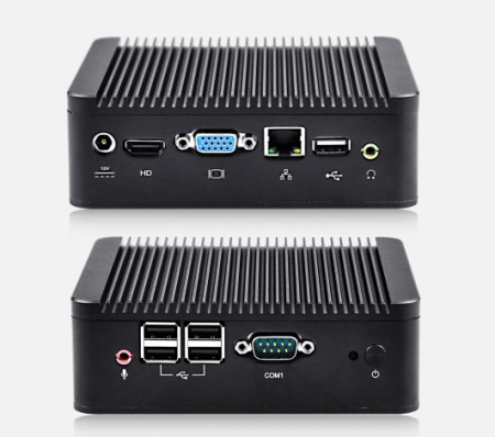 Промышленный мини-компьютер Qotom Mini PC Q107N S02