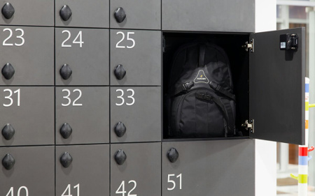 Электронный замок для раздевалок - беспроводной онлайн-замок RFID с кнопкой Push Button ZP200R