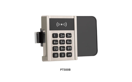 Электронный замок для раздевалок - беспроводной онлайн-замок Металлическая стандартная кнопочная панель Rubber Keypad PT500B