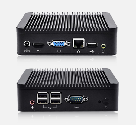 Промышленный мини-компьютер Qotom Mini PC Q107N S01 Промышленный мини-компьютер Qotom Mini PC Q107N S01